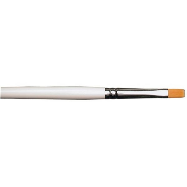 Gel Brush White Handle 4F