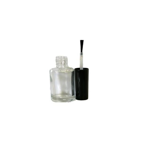 Empty Nail Polish Bottle with Brush