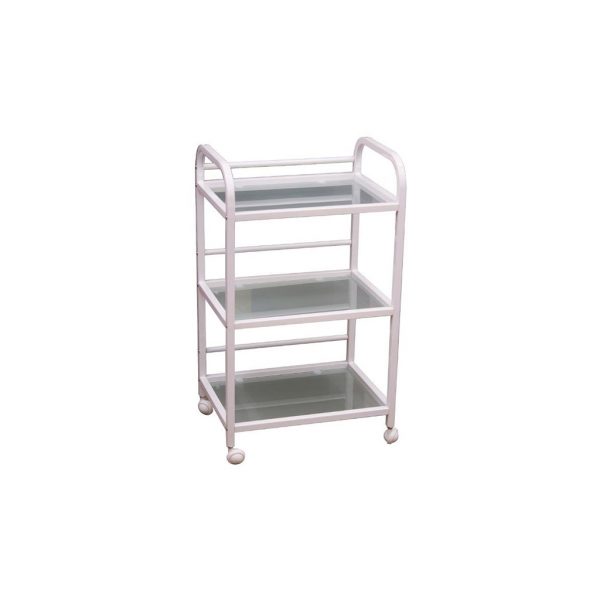 3 Tiered Trolley Glass