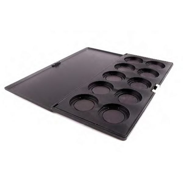 10-hole Plastic packing magnetised 36mm (empty)