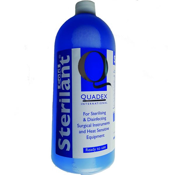 Cold Sterilant ( for immersion of metal instruments )