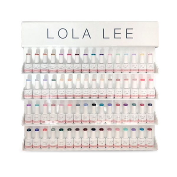 Lola Lee Gel/Nail Polish Stand ( made of plastic and holds 60 bottles )