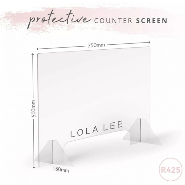 Desk/Counter Protective Screen
