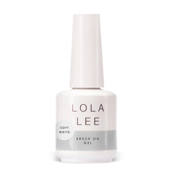 LolaLee Brush On Gel - Cover Soft White