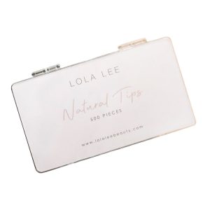 Lola Lee Natural Non Cut Out Tips Box 500