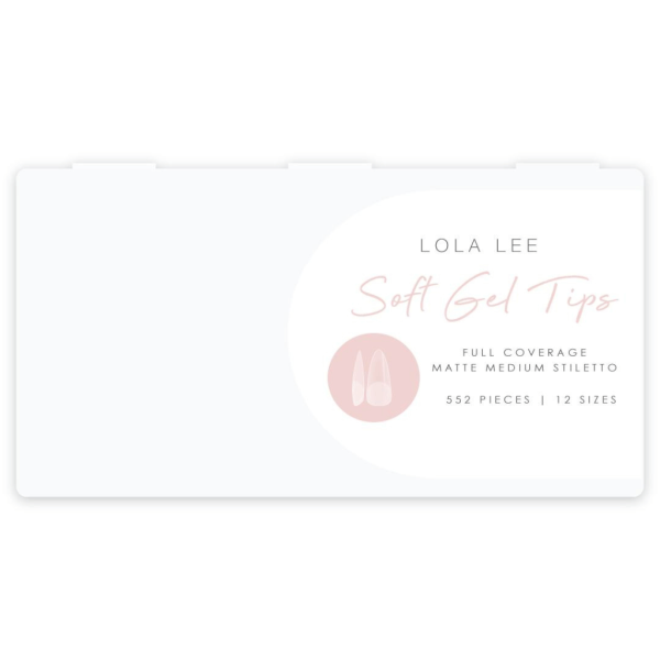 Soft Gel Tips (Stiletto)